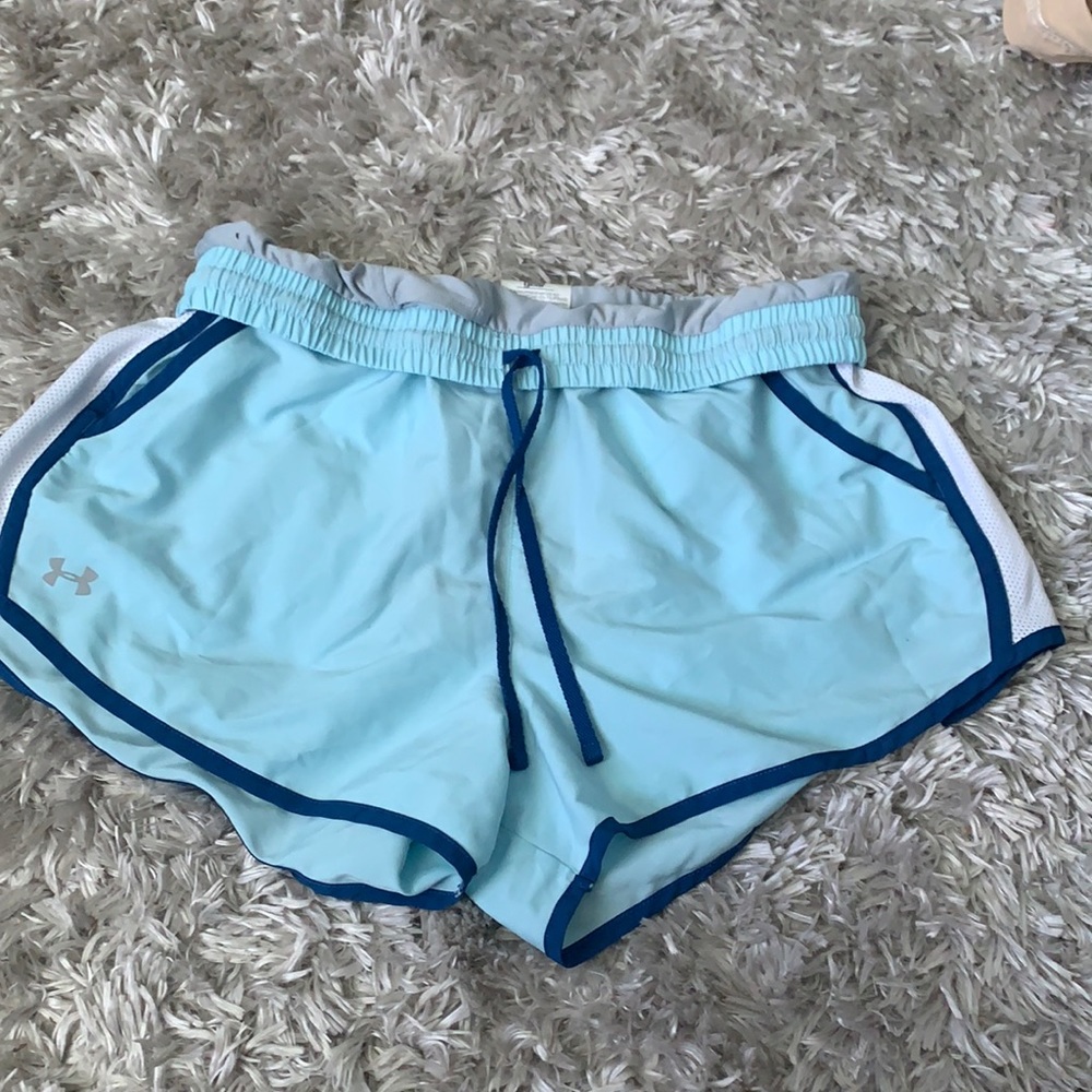 Under amor heat gear running shorts